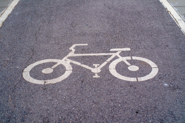 Bicycle Lane Symbol