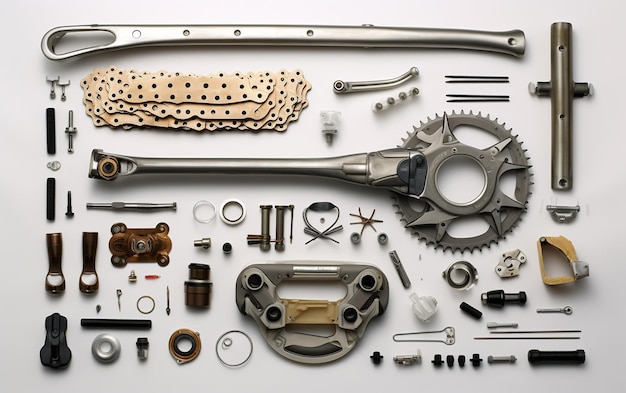 Photo bicycle maintenance toolkit