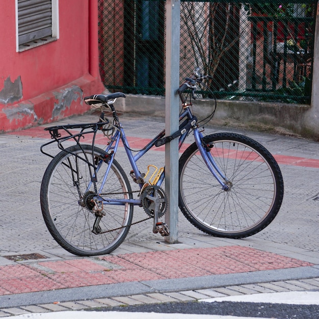 市内の自転車輸送モード