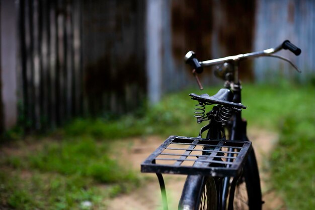 Foto bicicletta in parco