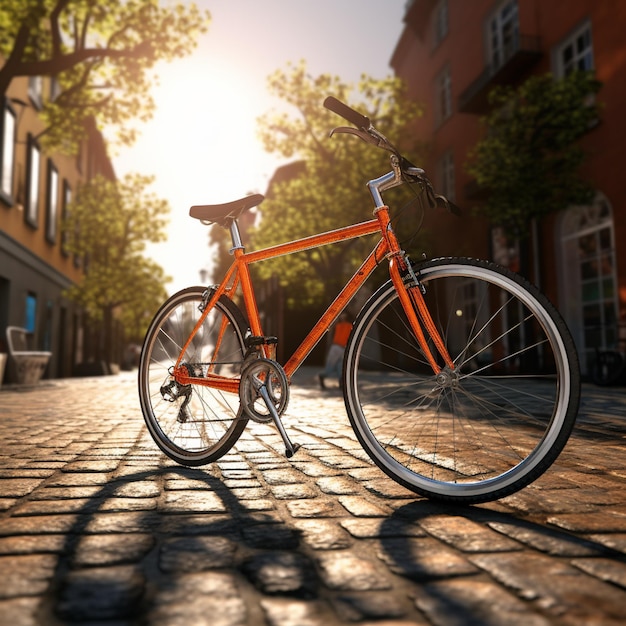 bicycle ready for ride