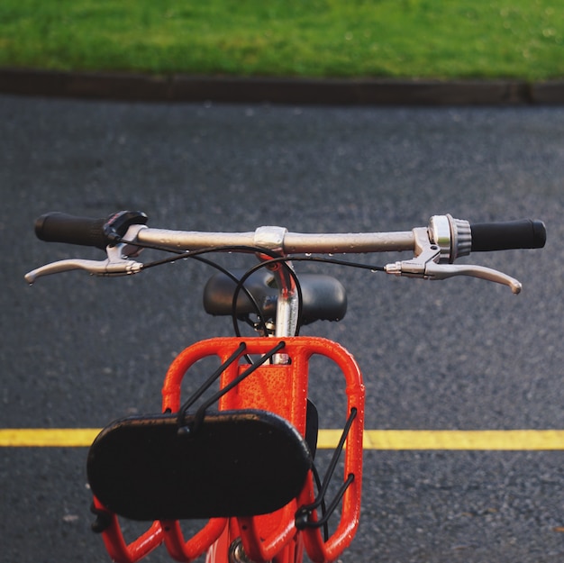 bicycle in the street