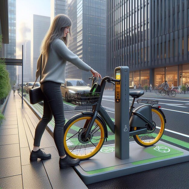 A bicycle sustainable mobility