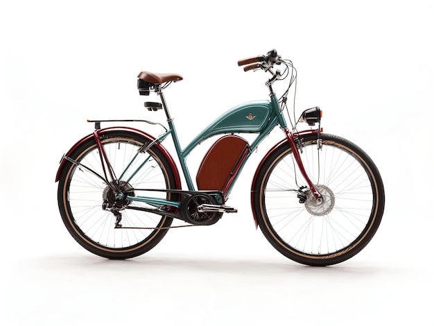 A bicycle that combines vintage aesthetices