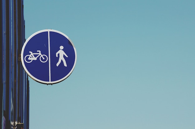 bicycle traffic signal on the street