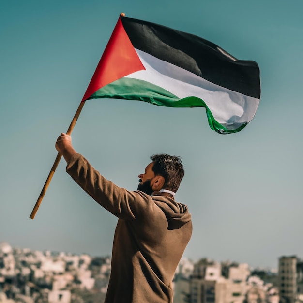 Foto bid voor palestina