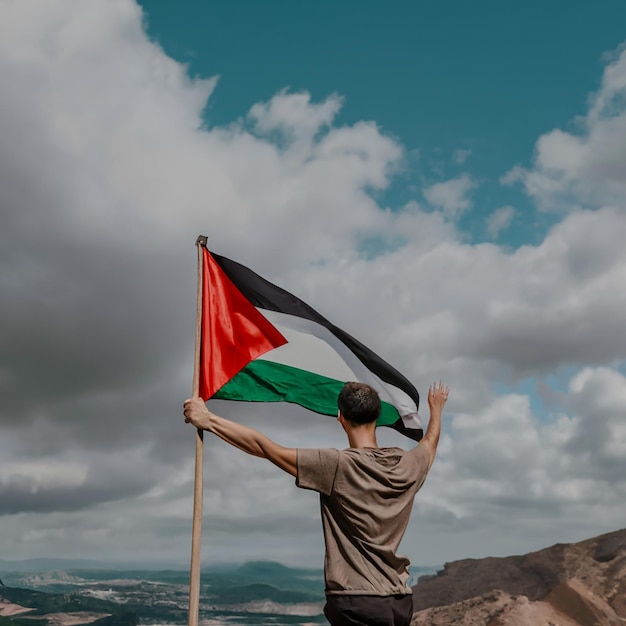 Foto bid voor palestina