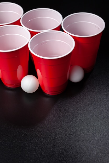 Bier pong spel