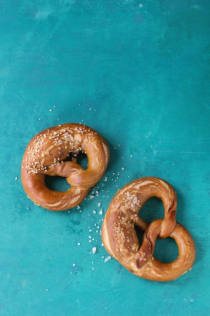 Bier snack pretzels