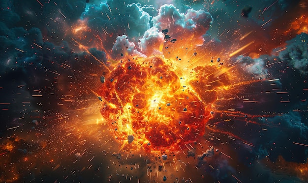 big bang explosion cosmic event