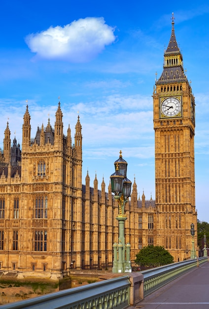 Big Ben Clock Tower in Londen, Engeland