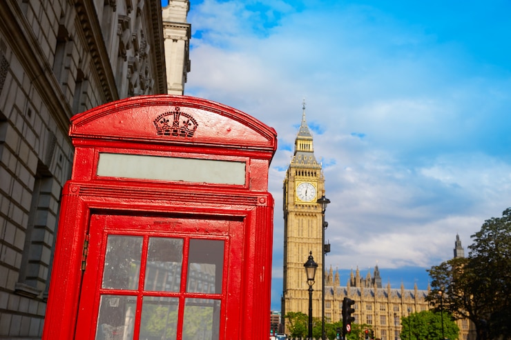 Photo イギリスロンドンのビッグベン時計台