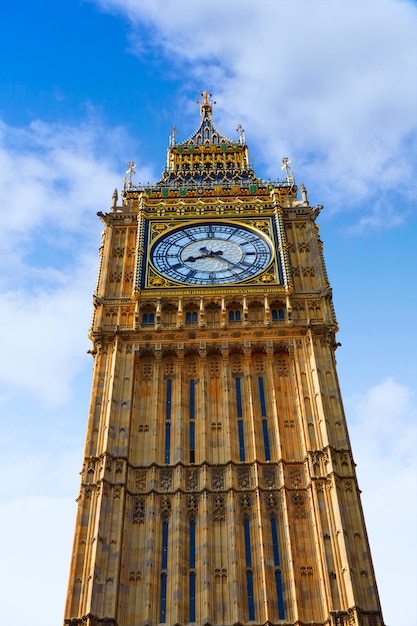 Big Ben Clock Tower in London England