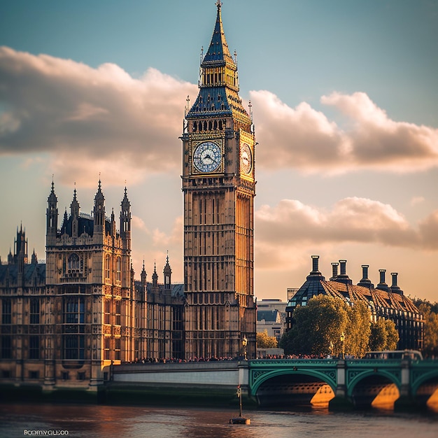 Premium AI Image | big ben clock tower