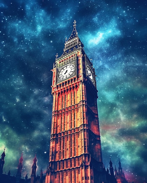 Premium AI Image Big Ben Clock Tower buy-apostrophe-games-big-ben-building-block-set-1-666-pieces-london-s