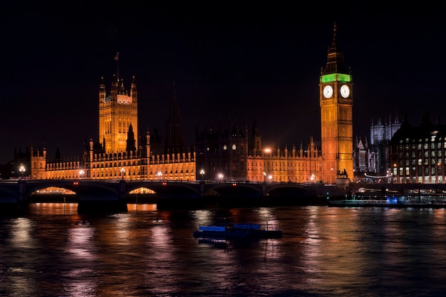 Big Ben and House of Parliament by night