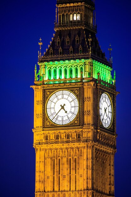 Big Ben and Houses of Parliament in London