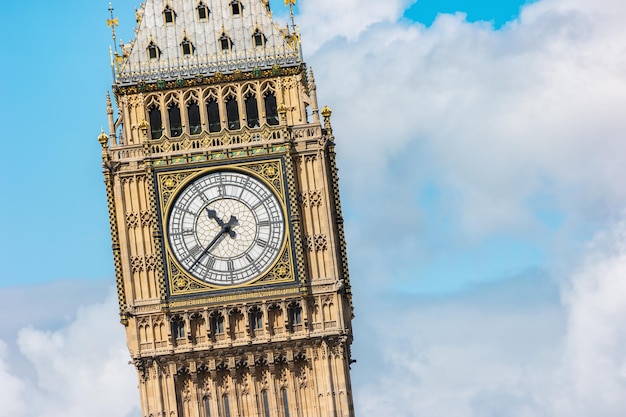 Big ben, houses of parliament, westminster palace - london gothic architecture