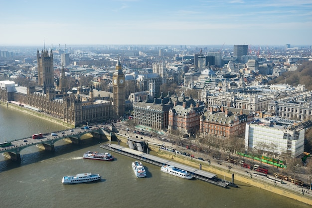 Big ben, londra, inghilterra