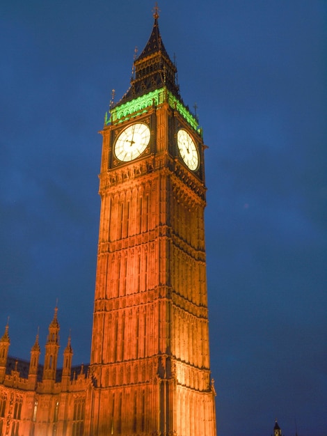 Big Ben in London