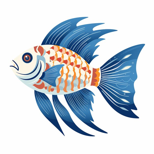 Big colorful fish watercolors aquarium gallery colour fish online white betta fish kitchen