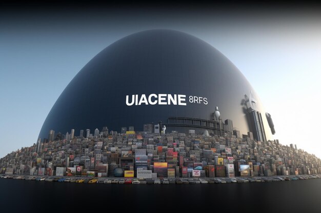 Premium AI Image | Big companies