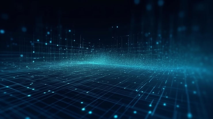 Photo big data conceptbinary code concept pattern and big data structureabstract background of technology cloud computing database protection and secure transmission of information on blockchain network