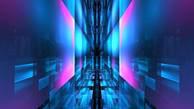 Database di informazioni digitali per il cloud computing di trasmissione di grandi dati calcoli matematici ad alta velocità rendering 3d di sfondo del concetto di sicurezza informatica della tecnologia futura