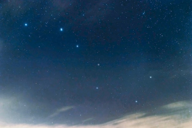 北斗七星星座、おおぐま座、グレートベア、美しい夜空