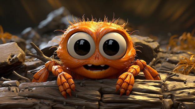 big eyes character HD 8k wall paper Stock Photographic image