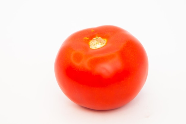 Big fresh red tomato for Venetarians and lovers of healthy natural food