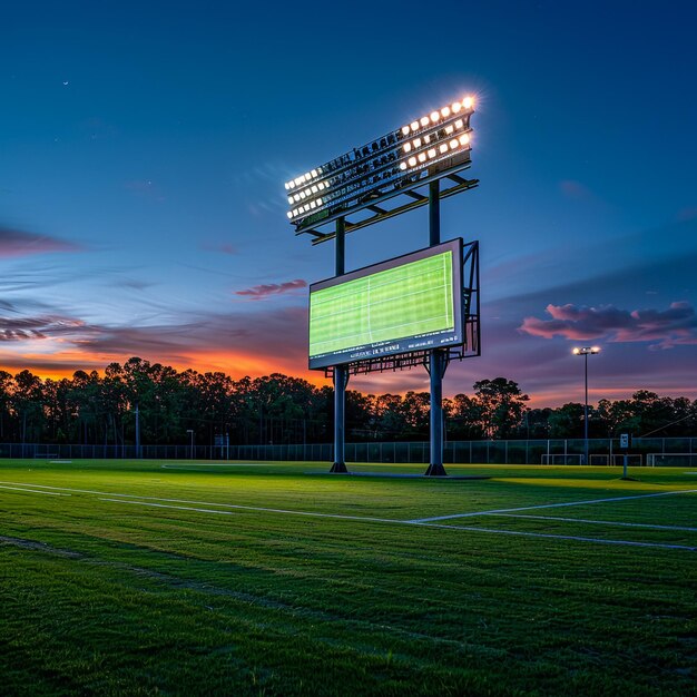 Big Led Tv IN footBall Ground