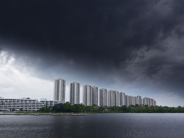 Big rain clouds