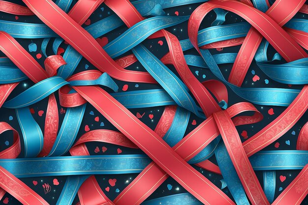 Foto big ribbon design elementi retro vintage per un marchio di impatto