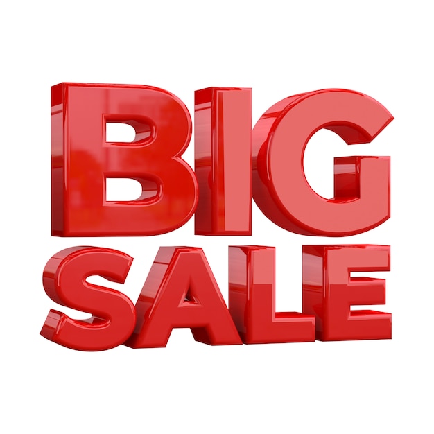 Big Sale баннер дизайн шаблона, Big sale специальная акция