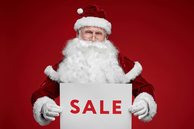 Photo big sale in holidays