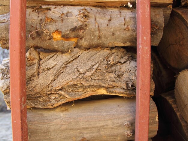 big stack of many old wood