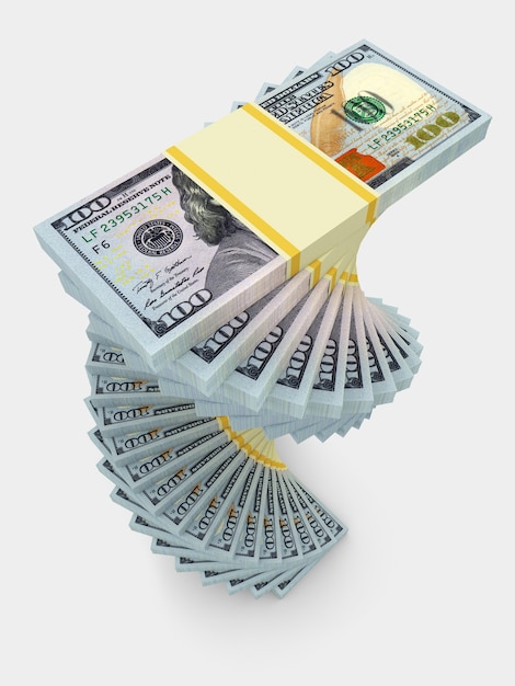 Big stacks from money dollars usa. Finance conceptual