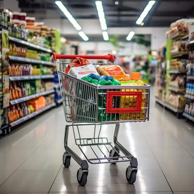 A big super mert Big Mart Superstore market