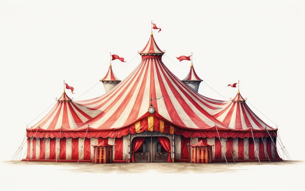 Photo big top adventures circus wonders on a white or clear surface png transparent background