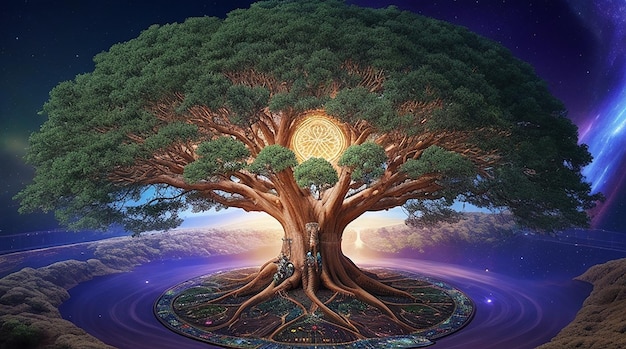 生命の大樹 世界のつながりの中心