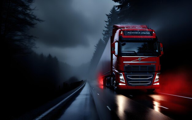 Big truck background