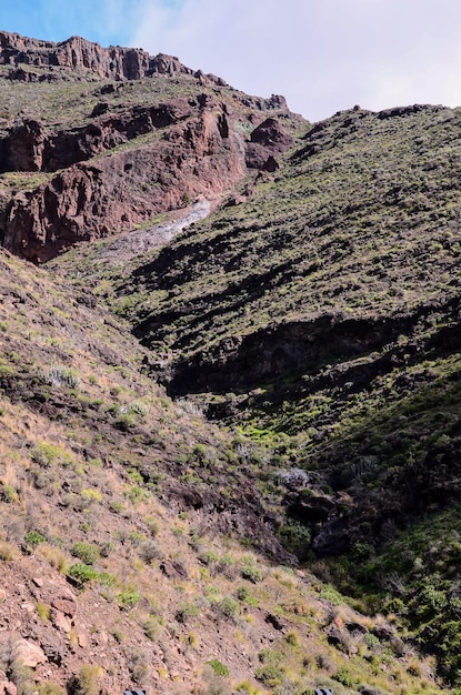 Foto big valley a gran canaria, isole canarie, spagna