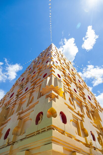 Big yellow pagoda