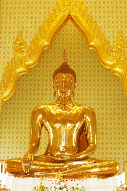 Biggest Real Golden Buddha statue.