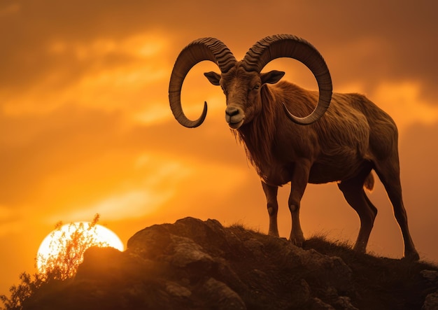 The bighorn sheep is a species of sheep