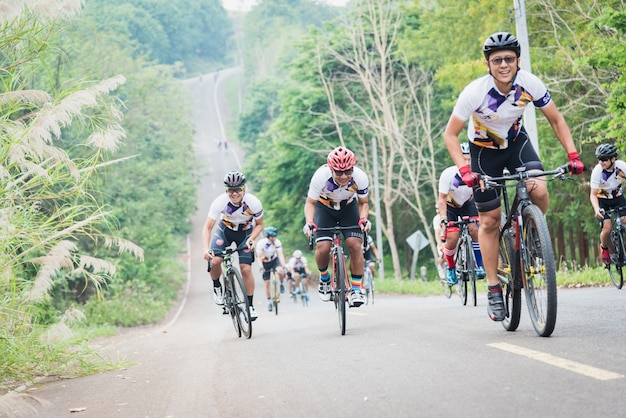  bike challenge in Chiangrai, Thailand.