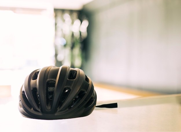 Foto casco da bici