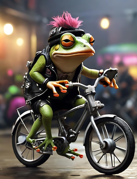 Bike Right Punk Frogs