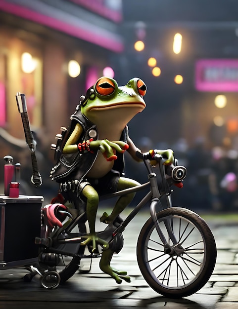 Bike Right Punk Frogs